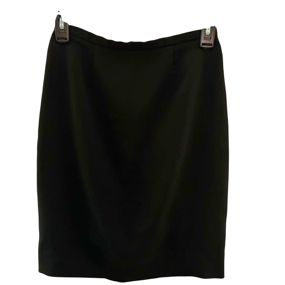 Preview Collection Pencil Skirt Womens 4P Black Petite Career Workwear